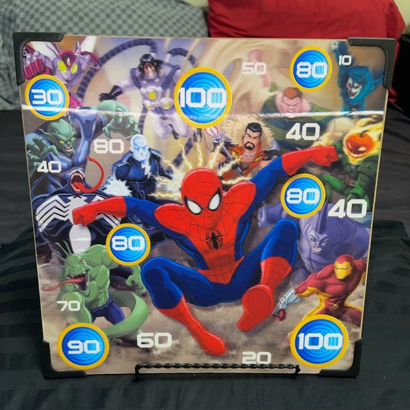 Like New: SPIDERMAN 11” x 11” Hologram 3D Wall/Desk Art (corners protected) - Picture 1 of 9